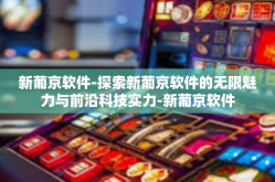 新葡京软件-探索新葡京软件的无限魅力与前沿科技实力-新葡京软件