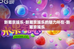 新葡京娱乐-新葡京娱乐的魅力所在-新葡京娱乐