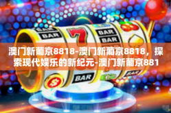 澳门新葡京8818-澳门新葡京8818，探索现代娱乐的新纪元-澳门新葡京8818