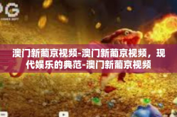 澳门新葡京视频-澳门新葡京视频，现代娱乐的典范-澳门新葡京视频