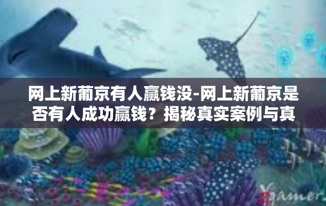 网上新葡京有人赢钱没-网上新葡京是否有人成功赢钱？揭秘真实案例与真相-网上新葡京有人赢钱没