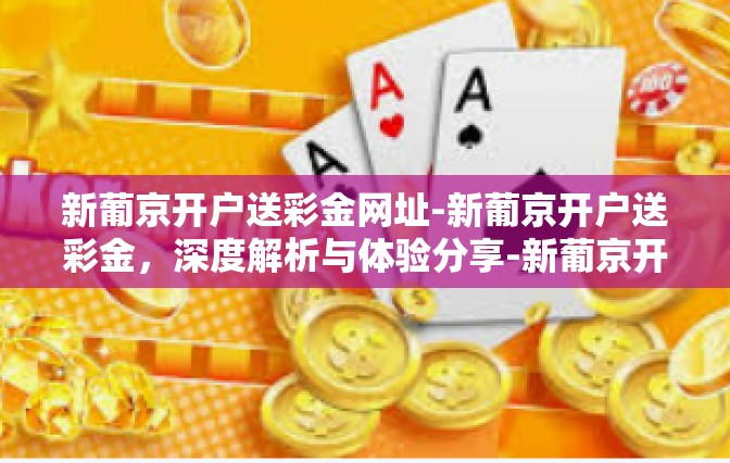新葡京开户送彩金网址-新葡京开户送彩金，深度解析与体验分享-新葡京开户送彩金网址